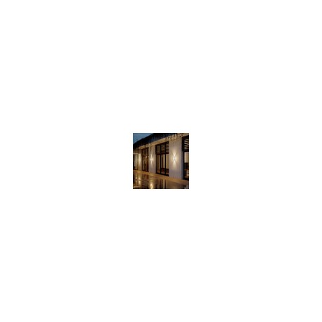 LUMINARIA LED DE SOBREPONER EN MURO NEGRO 12 W 100-277 V~ 3 000 K