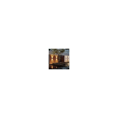 LUMINARIA LED DE SOBREPONER EN MURO NEGRO 8 W 100-277 V~ 3 000 K