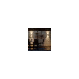 LUMINARIA LED DE SOBREPONER EN MURO NEGRO 4 W 100-277 V~ 3 000 K