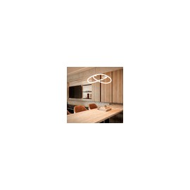 Lámpara Led De Suspender En Techo Cromo 20 W 120 V~ 3 000 K Dekor DL-2420