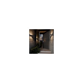 Lámpara Led Arbotante De Sobreponer En Muro Gris 2X6 W 100-277 V~ 3 000 K The Collection ML-2013