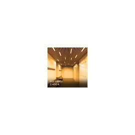 Lámpara Led Slim Line De Sobreponer En Techo 9 W 100-277 V~ Con Sensor De Movimiento On/Off Illux TL-1507