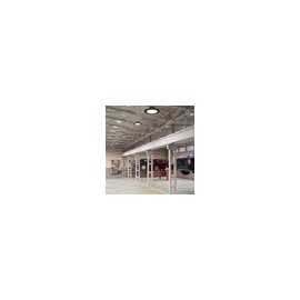 Lámpara Led Industrial De Suspender En Techo Negro 200 W 100-277 V~ 5 000 K Illux TL-7200