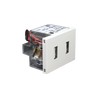 Contacto Usb 2 Tomas 3.1 A 127v 2 Módulos Pininfarina