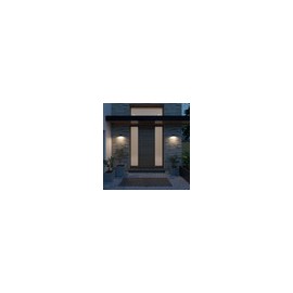 Lámpara Led De Sobreponer En Muro Gris 3.3 W 100-240 V~ 3 000 K Illux EL-4502